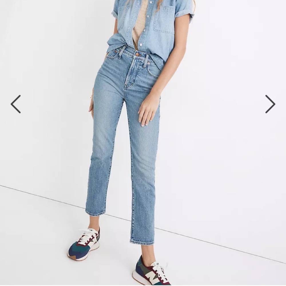 Madewell perfect vintage jeans petite